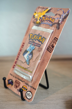 Pokemon Fossil Booster Blister Pack Lapras Artwork 1999 WOTC Sealed-READ Desc. - Image 3