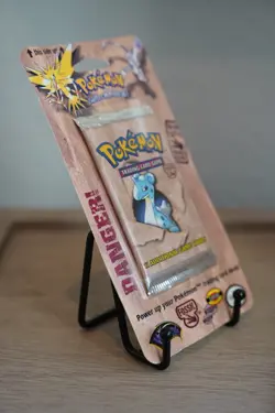 Pokemon Fossil Booster Blister Pack Lapras Artwork 1999 WOTC Sealed-READ Desc. - Image 4
