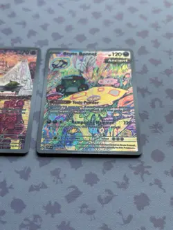 Pokemon TCG Lot Of 2 Full Arts, Drowzee 210 & Brute Bonnet 207 Komiya, SV:01 - Image 3