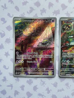 Pokemon TCG Lot Of 2 Full Arts, Drowzee 210 & Brute Bonnet 207 Komiya, SV:01 - Image 4