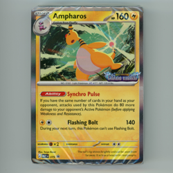 Pokemon TCG - ME04: Chaos Rising (CRI) Ampharos - MEP EN - 075 - Stamped Sealed - Image 1