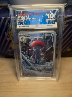 Weavile 228/217 - Pokemon TCG - Ascended Heroes - ACE 10 - Perfect Subgrades - Image 1