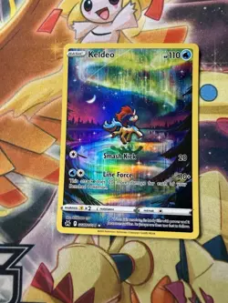 Keldeo GG07/GG70 Holo Art Rare Pokemon TCG Crown Zenith CRZ 2023 NM English - Image 1