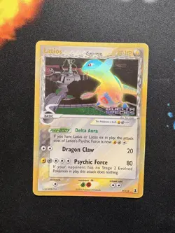 Latios EX Delta Species Holo Pokemon TCG 9/113 Raw Ungraded Stamped - Image 1