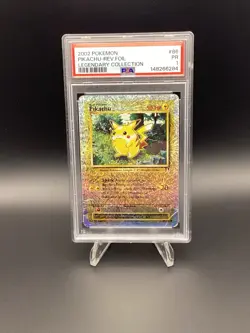 2002 Pikachu Legendary Collection Reverse Holo #86 PSA 1 Pokemon - Image 1