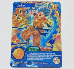 Goku - Dragon Ball Super Trading Card SSR No. 097 Holo Foil Prism Tc5 - Image 1