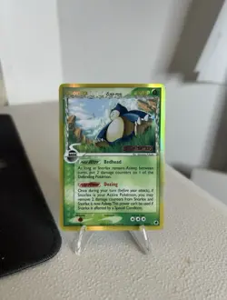 2006 Pokemon Snorlax Delta Species Reverse Holo Stamp 10/101 Power Keepers - Image 1