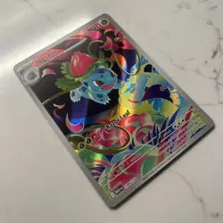 Pokemon TCG Ivysaur 134/132 Mega Evolution Illustration Rare Holo - Image 2
