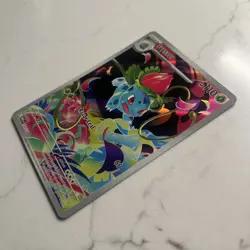 Pokemon TCG Ivysaur 134/132 Mega Evolution Illustration Rare Holo - Image 3