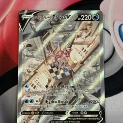 Pokemon Origin Forme Palkia V 167/189 Astral Radiance Full Art Holo Ultra Rare - Image 4