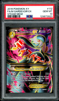 Pokemon M Gardevoir EX (Full Art) 112/114 XY - Steam Siege Holo PSA 10 - Image 1
