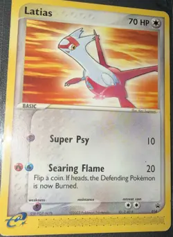 Latias Pokemon TCG Nintendo Promos #14 Black Star Promo HP - Image 2