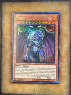 Yugioh Yubel BLC1-EN027 Ultra Rare 1st Ed GOLD NM - Image 1