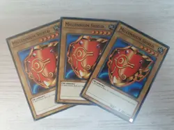 Yugioh Millennium Shield playset GLD4-EN001 Common Nm - Image 1