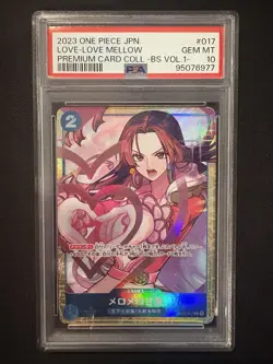 PSA 10 Love-Love Mellow #017 Boa Hancock One Piece Premium Card Japanese - Image 1