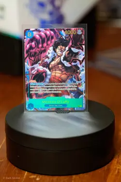 Monkey.D.Luffy OP11-118 SEC Alt Art ONE PIECE A Fist of Divine Speed ENGLISH - Image 1