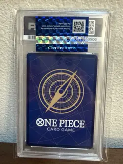 2023 One Piece EN Monkey D Luffy 1st Anniversary Tournament PTCP #037 PSA 10 GEM - Image 2
