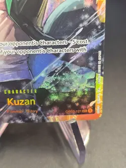 Kuzan OP02-121 SEC - One Piece TCG - English NM Near-Mint Secret Rare Foil - Image 5