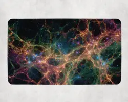 MTG Playmat | Surreal Cosmic Web Themed Playmat | Unofficial MTG Playmat - Image 1