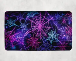 MTG Playmat | Graffiti Web Spider Themed Playmat | Unofficial MTG Playmat - Image 1