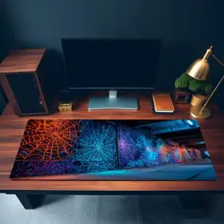 MTG Playmat | Graffiti Web Spider Themed Playmat | Unofficial MTG Playmat - Image 3