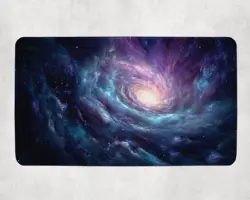MTG Playmat | Swirling Cosmic Portal Themed Playmat | Unofficial MTG Playmat - Image 1