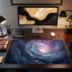 MTG Playmat | Swirling Cosmic Portal Themed Playmat | Unofficial MTG Playmat - Image 2