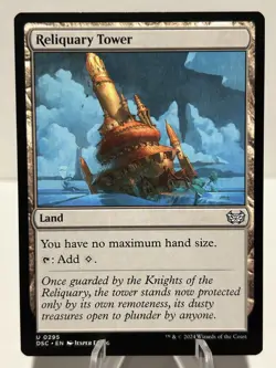 Reliquary Tower 295 U Commander: Duskmourn: House of Horror NM MTG - Image 1