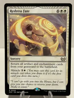 Redress Fate 9 R Commander: Duskmourn: House of Horror NM MTG - Image 1