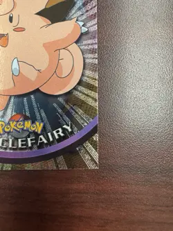 Pokemon Clefairy #35 Topps TV Animation Edition Black Foil NM - Image 5