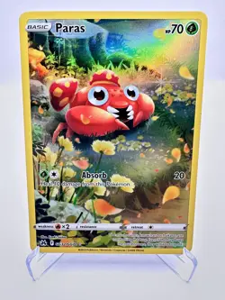 Paras GG32/GG70 SWSH: Crown Zenith: Galarian Gallery Holo Pokemon Near Mint - Image 1