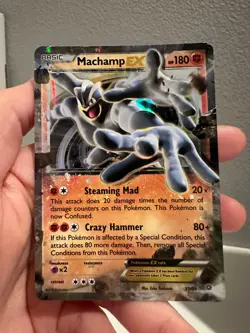Machamp EX - 37/98 - Ultra Rare Pokemon XY Ancient Origins LP 1218#296 - Image 1