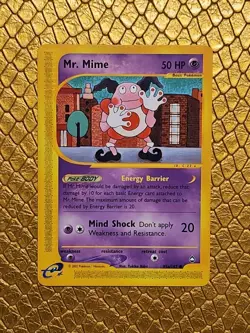 MR. MIME 95b/147 - 2002 POKEMON AQUAPOLIS - NM - Image 1