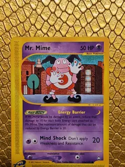 MR. MIME 95b/147 - 2002 POKEMON AQUAPOLIS - NM - Image 2