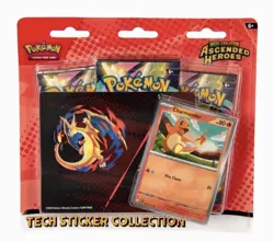 Pokemon TCG: Ascended Heroes Tech Sticker Collection CHARMANDER Sealed | In Hand - Image 1