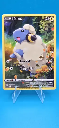Mareep GG34/GG70 Crown Zenith: Galarian Gallery Holo Pokemon Nm/#2 - Image 1