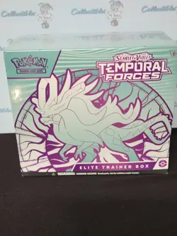 Pokemon Scarlet And Violet Temporal Forces Elite Trainer Box Sealed - Image 2