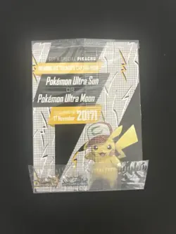 Pokemon TCG Ash's Pikachu TCG SM108 2017 Promo 'I Choose You' NM Sealed - Image 2
