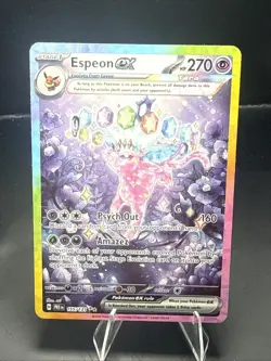 Pokemon Espeon ex 155/131 Prismatic Evolutions Holo - Image 1