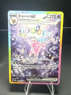 Pokemon Espeon ex 155/131 Prismatic Evolutions Holo - Image 2