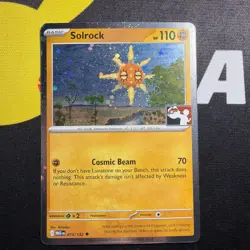 Solrock 075/132 Cosmos Holo Play! Stamp Prize Pack Series 8 Pokemon TCG NM - Image 1
