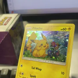Pokemon TCG Pikachu SM86 Black Star Promo Holo Rare lp- - Image 3