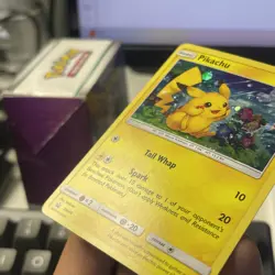 Pokemon TCG Pikachu SM86 Black Star Promo Holo Rare lp- - Image 4