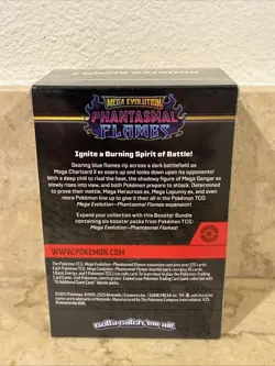 Pokemon TCG Mega Evolution Phantasmal Flames Booster Bundles New Sealed 6 Packs - Image 2