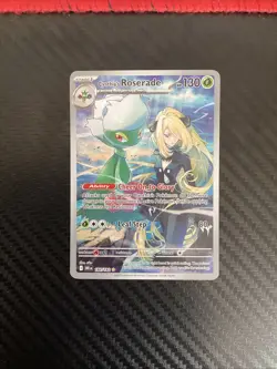 Cynthia's Roserade 184/182 Pokemon Destined Rivals NM - Image 1