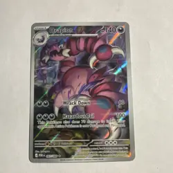 Pokemon TCG Drapion 097/088 POR Rare Holo Stage 1 140 HP English Mint Full Art - Image 1