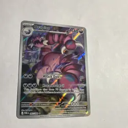 Pokemon TCG Drapion 097/088 POR Rare Holo Stage 1 140 HP English Mint Full Art - Image 3