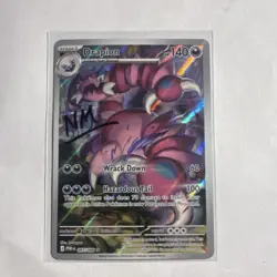 Pokemon TCG Drapion 097/088 POR Rare Holo Stage 1 140 HP English Mint Full Art - Image 5