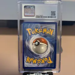 CHARIZARD 11/108 REVERSE HOLO 2016 POKEMON EVOLUTIONS CGC 9 - Image 2