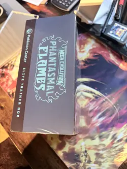 Pokemon Phantasmal Flames Pokemon Center ETB New Sealed UK **Small Rip** - Image 3